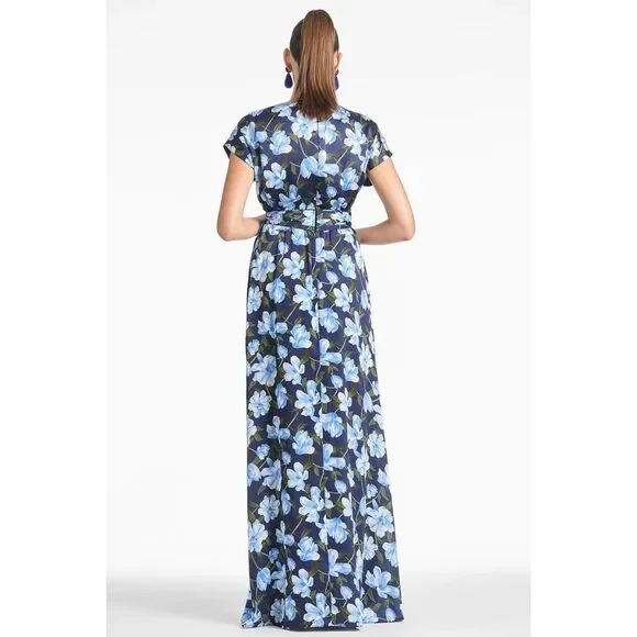 Sachin & Babi — Leah Gown Ocean Blue Magnolia Size 0 - Picture 2 of 6